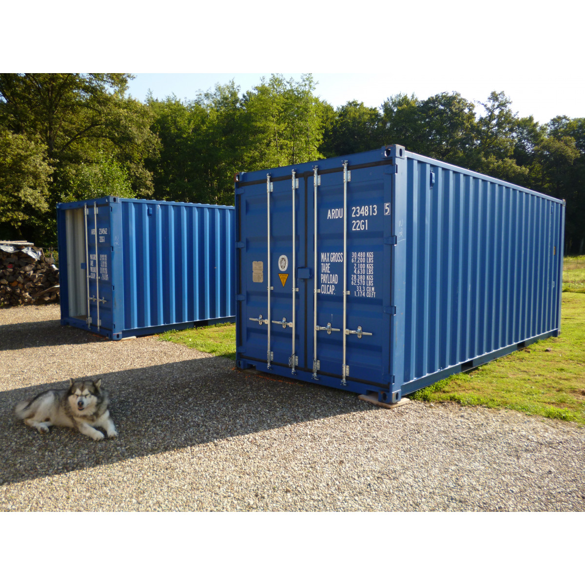 Conteneur 20 Pieds DRY — Premier Voyage Grade A